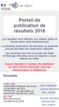 Mobile Screenshot of e-resultats.ac-lille.fr