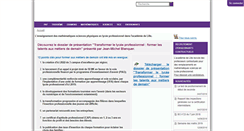 Desktop Screenshot of maths-sciences.discipline.ac-lille.fr