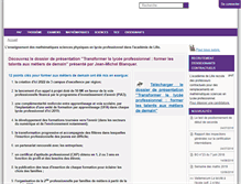 Tablet Screenshot of maths-sciences.discipline.ac-lille.fr
