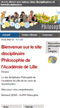 Mobile Screenshot of philo.discipline.ac-lille.fr