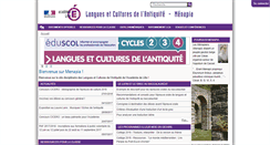 Desktop Screenshot of menapia.discipline.ac-lille.fr