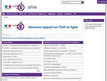 Tablet Screenshot of lettres.discipline.ac-lille.fr